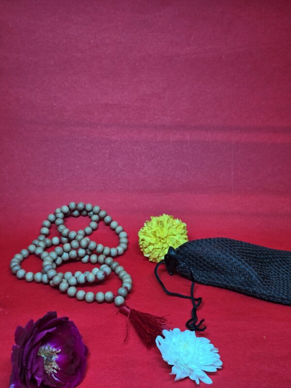 White Tulsi Mala